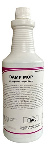 Detergente Limpa Piso Vinílico Borracha Damp Mop Spartan 1 Cor Branco