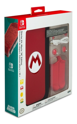 Nintendo Switch Joy Con Estuche Carcasa Maletin Starter Kit