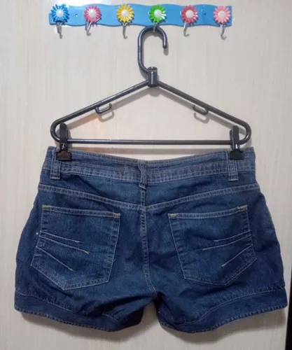 Shorts jeans feminino blue steel 2025