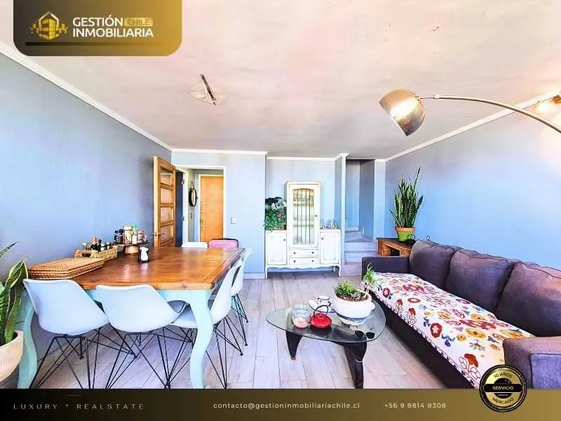Imagen 3 de 23 de Departamento Duplex 2d/2b/bx Y Bd, Las Condes (146754)
