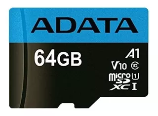 Tarjeta de memoria Adata AUSDX64GUICL10A1-RA1 Premier 64GB