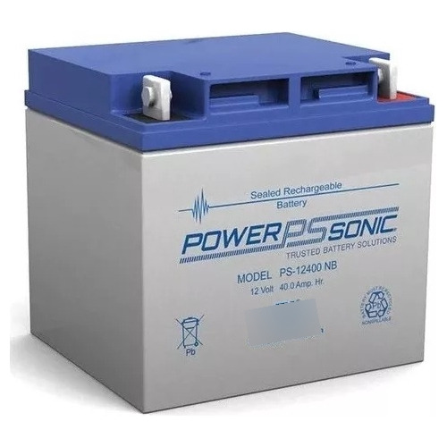 Bateria Ups Power Sonic 12v 40ah Ps-12400nb  12-40 Nb