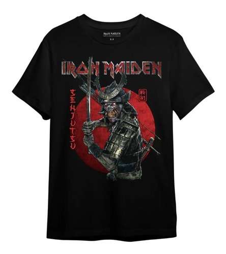 Camiseta Consulado Do Rock  E1268 Iron Maiden Camisa Banda