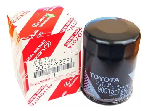 Filtro De Aceite 90915-yzzf1 Toyota Camry Previa Importados