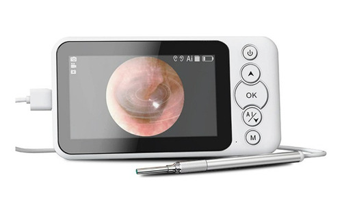 Otoscopio Digital 32gb 3,2 Mm Hd Oído Alcance Endoscopio