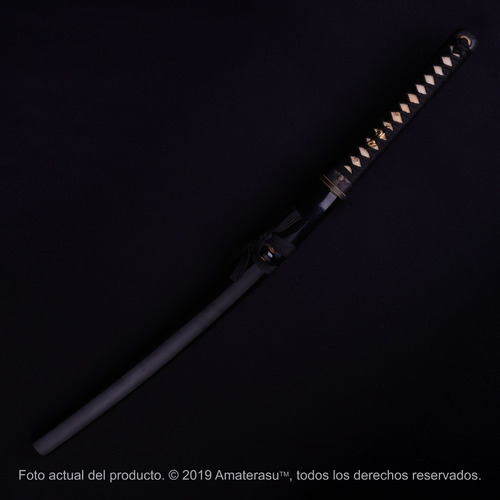 Imagen 3 de 10 de Katana Wakizashi Kensei Musashi Templado Al Aceite Full Tang