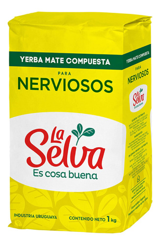 Yerba La Selva Nerviosos 1kg Suchinasa