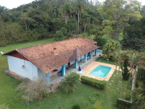 Chácara De 6000 M² E 400 M² Construído - Lazer Completo - Ch0005