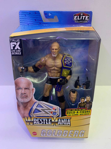 Imagen 1 de 1 de Figura Wwe Goldberg Elite Collection