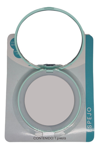 Espejo Para Bolsillo Fanelle Con Led Doble Espejo 1 Pieza