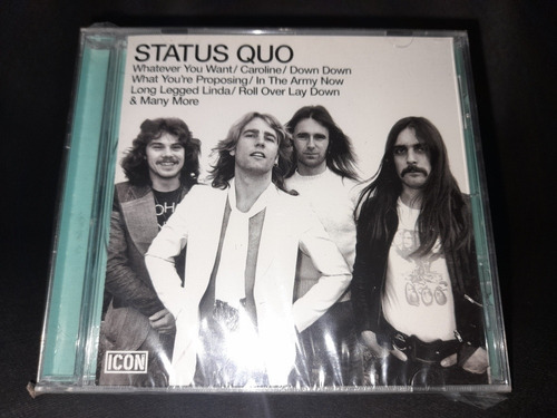 Status Quo Icon Cd Original Limitado Rock Nuevo Y Sellado 
