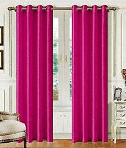 Hermosa Casa Nah 1 Panel Solido Rosa Fuerte Forrado Espuma