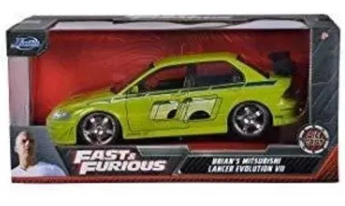 Brian Mitsubishi Lancer Evolution Jada - Escala 1:24 - Rapid
