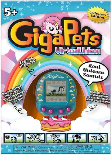 Giga Pets Unicornio Mascota Electronica Interactiva