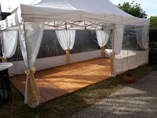 Imagen 8 de 9 de Alquiler Puffs, Gazebos, Estufas Living, Especial Invierno