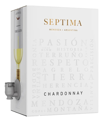 Bag In Box Septima Chardonnay 3 Lts - Oferta Celler