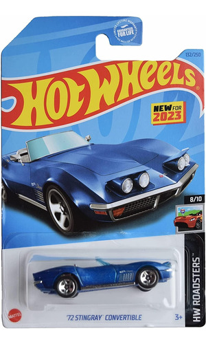 Hot Wheels '72 Stingray Convertible, Hw Roadsters 8/10 [b...