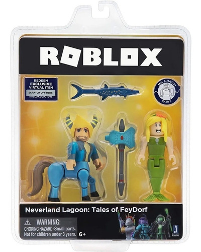 Roblox Muñecos Tales Of Feydorf 2 Figuras Con Accesorios