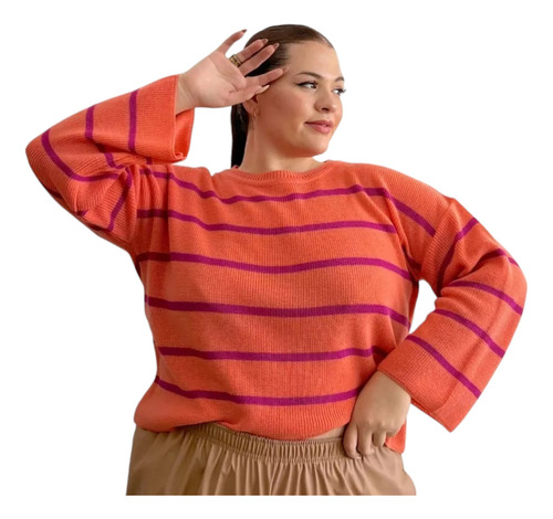 Sweater De Lana Tejida - Rufina - Dama
