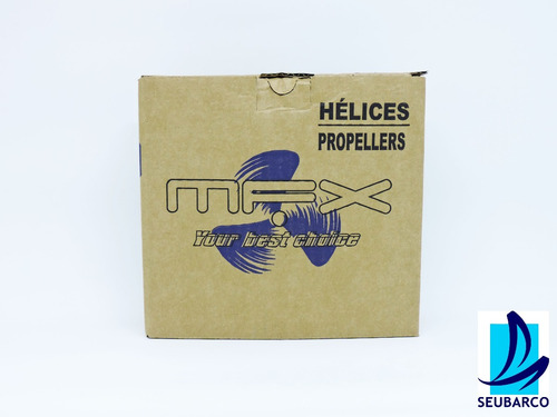 Imagem 4 de 5 de Hélice Johnson/evinrude 7,5/8 Hp 8 1/2 X 9 Pinada