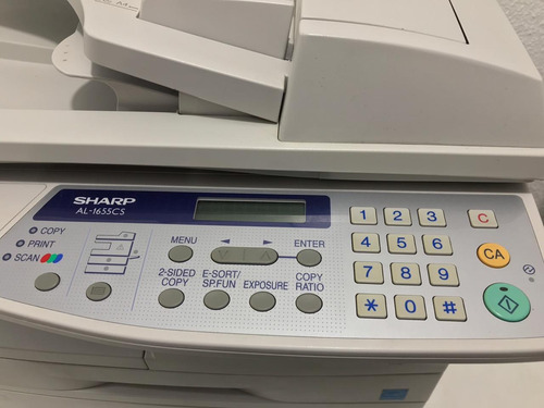 Impressora Empresarial Sharp Al-1655cs 110v Ler Descrição