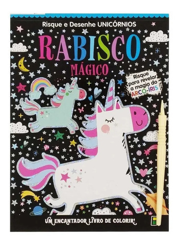 Rabisco Mágico: Unicórnios, De Brijbasi Art Press Ltd. Série Rabisco Mágico Editora Todolivro Distribuidora Ltda., Capa Mole Em Português