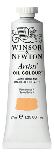 Pintura a óleo Winsor & Newton Artist 37 ml S-1 para escolher a cor do óleo Amarelo Bril S-1no 333