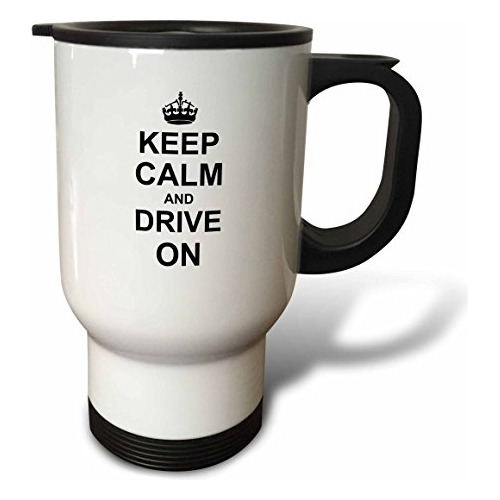 Vaso - Keep Calm And Drive On Carry On Driving Gift For Taxi