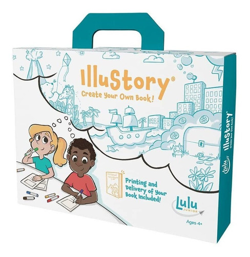 Lulu Jr. Illustory - Kit Para Hacer Libros, Multicolor