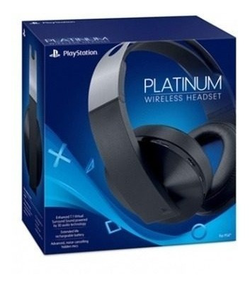 Headset Sony Platinum Wireless 7.1 Ps4 - Sniper Game