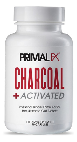 Carbon Activado Charcoal + Activated Primal Fx, Detox