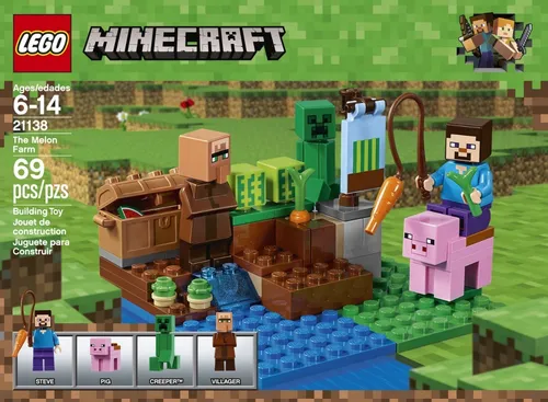 Lego minecraft la online granja de melones