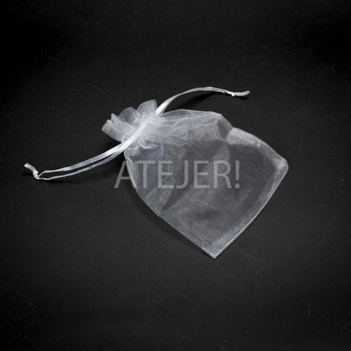 Imagen 8 de 9 de Bolsas De Organza Tul 11 X 15cm X 25 Unid Candy Bar Souvenir