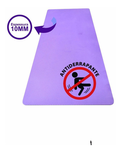 Colchonete Eva Tapete Academia Yoga 10mm Pequenos Defeitos