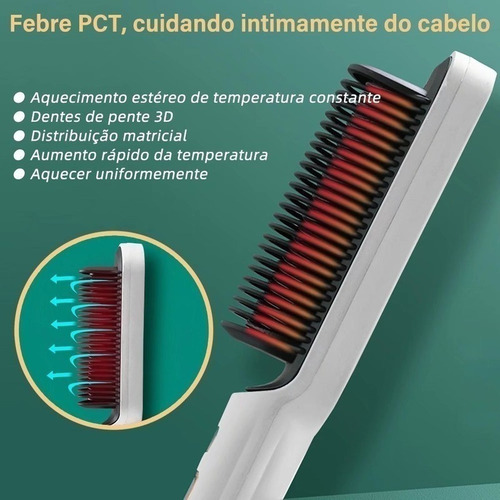 Cepillo Alisador 5 En 1 Temperatura Ajustable Bivolt