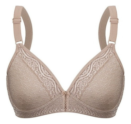 Sutiã Sem Bojo Com Renda Duloren Lingerie - Ref. 121249