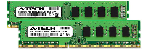 Memoria Ram A-tech Kit (2x8gb) 16gb Ddr3 1333mhz