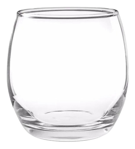 Vaso X12 Mikonos Whisky 343c Sin Pie Copa Vidrio Tragos Vino