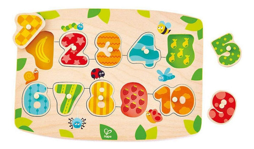 Rompecabezas, Numeros, Niños, Hape