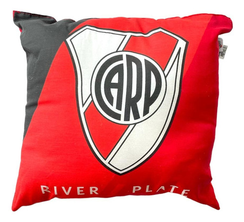 Almohadon River Plate Clubes Futbol Dormitorio Blanqueria