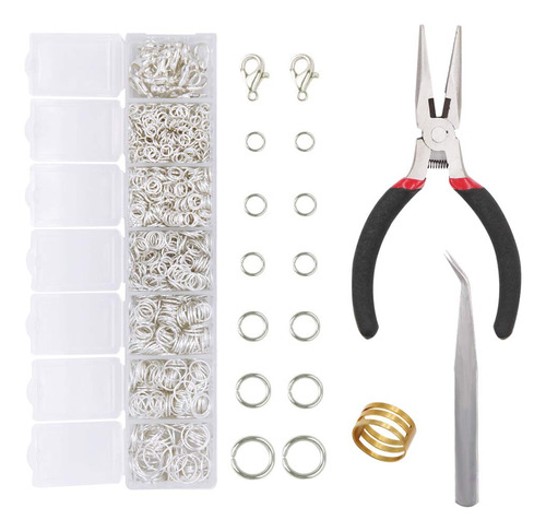 Eutenghao 1504pcs Anillo De Salto Abierto Y Langosta Kit Kit