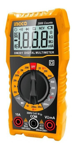 Tester Multimetro Digital Ingco Dm200 Iec1010