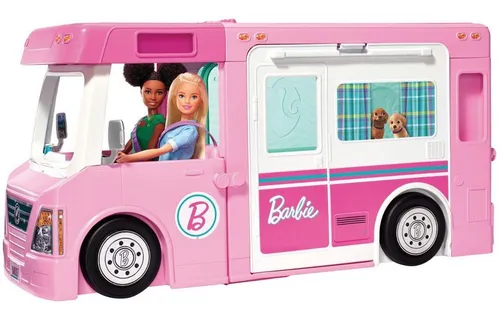Barbie camper best sale trailer