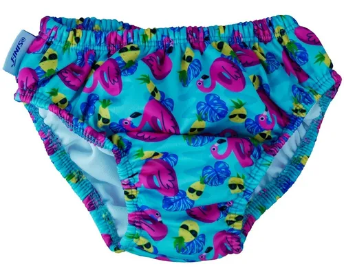 Duo Pa al Desechable Acu tico Swim Diaper Flamingo Finis Cuotas