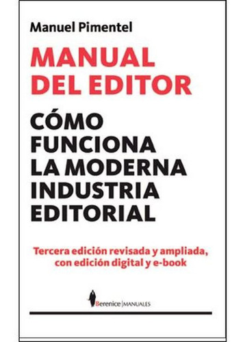 Libro Manual Del Editor