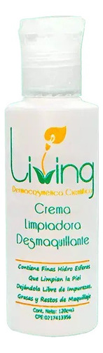 Crema Limpiadora Desmaquillante 360ml Living Maquillaje