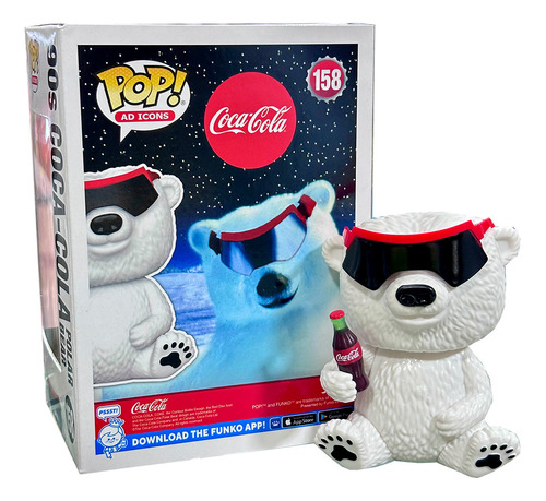 Funko Pop Coca Cola Bear Oso Figura Original Ad Icons