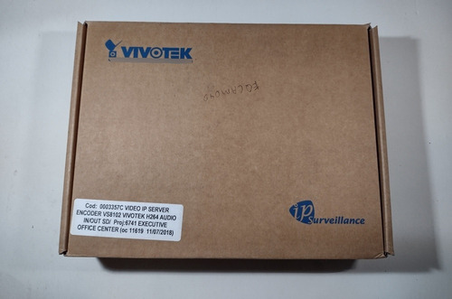 Servidor De Vídeo Encoder Vivotek Vs8102
