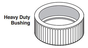 Mitee-bite Usa #11520 Loc-down Heavy Wall Bushing For 1/ Uuc