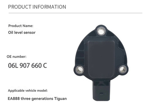 Sensor De Nivel De Aceite De Motor De Coche Crystally-06l907